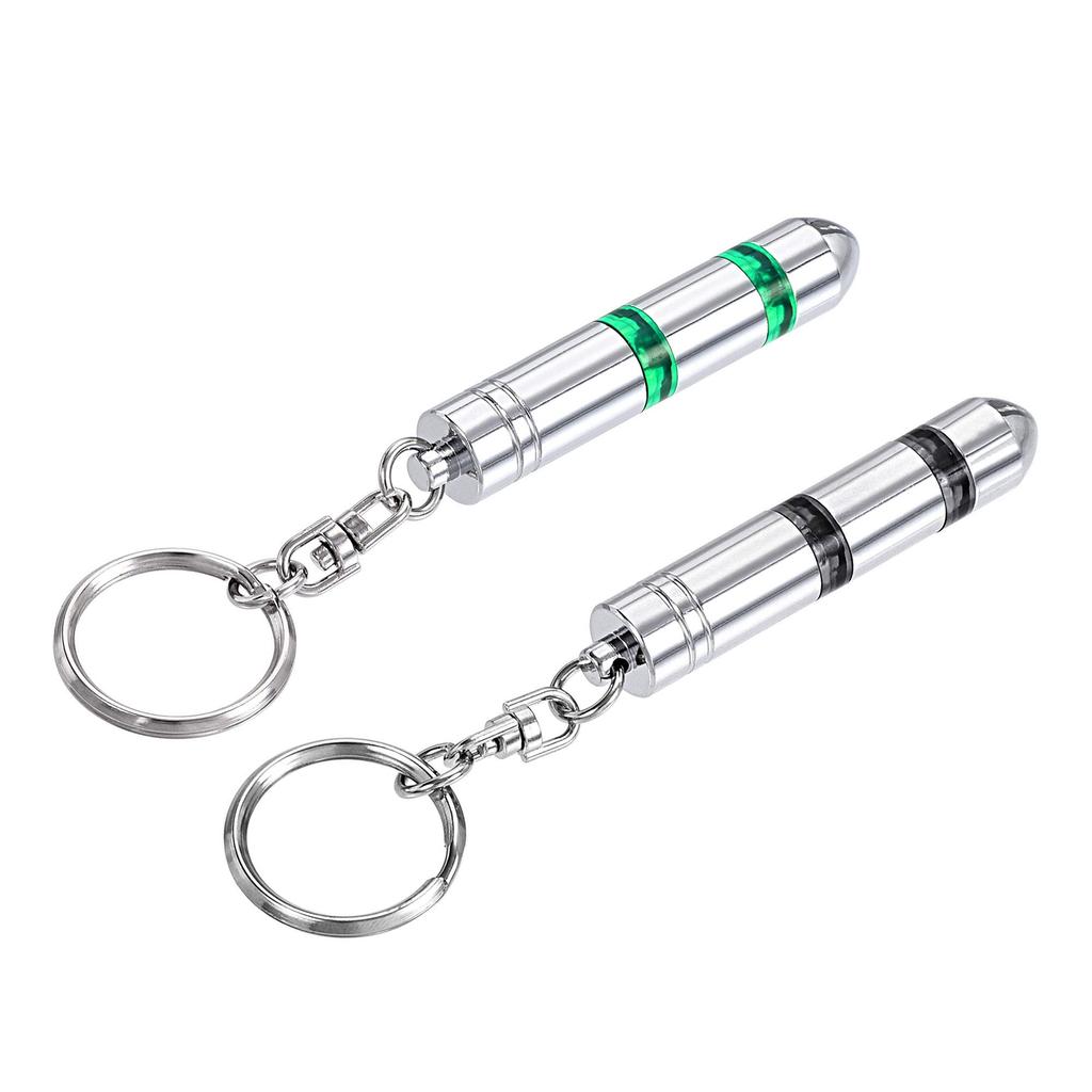 uxcell Keychain for Human Static Secondary Discharge ESD Keychain with Chrome Plated Surface and Magnetic Head 1 Anti-Static Body/Car, Eliminator,