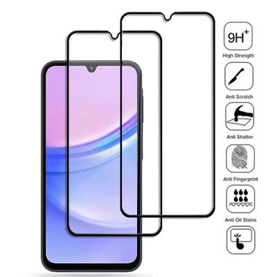 2PCS Full Cover Tempered Glass ForFor Samsung Galaxy A05S S15 A25 A55 A04S A54 Xiaomi Redmi Note 13 iPhone 15 14 13 12 Pro Max Screen Protector Glass