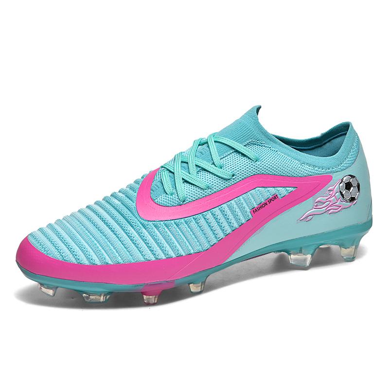 

Football Shoes Professional Grade Low-top Soccer Field Cleats Outdoor Breathable Athletic Spikes Youth Boys Football Shoes Unisex Brand-New 44
