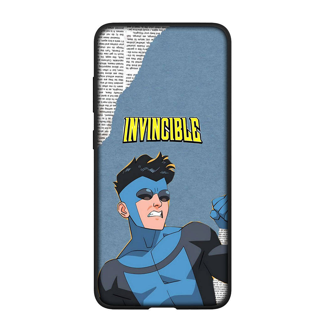 Phone Case for iPhone 17 16 15 Plus XR Huawei P30 P20 Lite Redmi Note 14 12 11 13 Pro Max OPPO A60 A80 A40 A18 A38 Cartoon I-Invincibles Collage Cover
