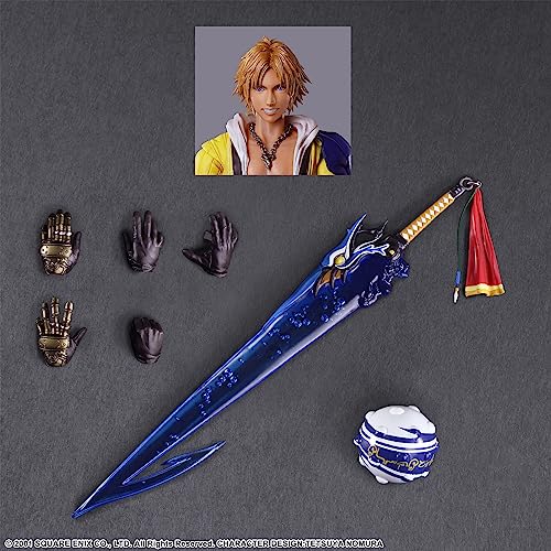 Square Enix Final Fantasy X Play Arts Kai <Tidus> PVC Painted Movable Figure