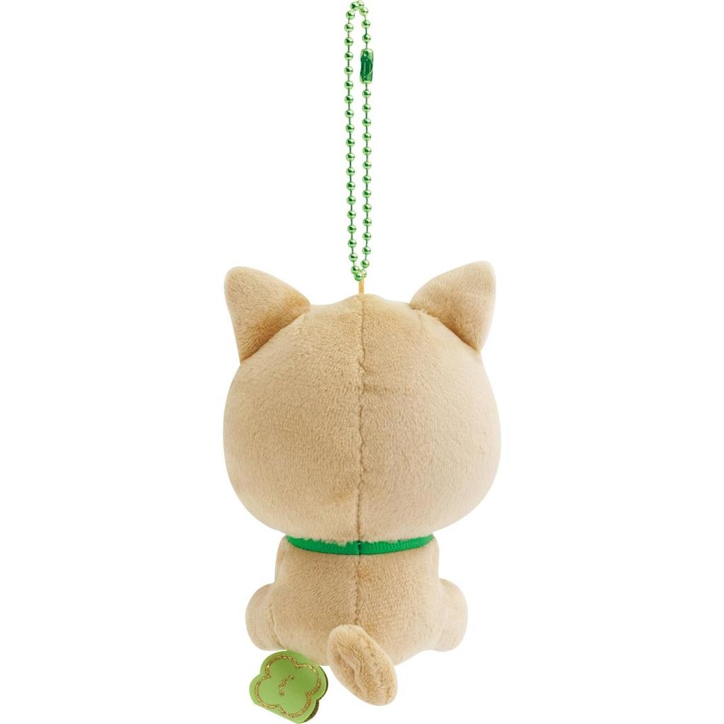 San-X Universe Always Together Plush Toy Iiwaken Vol.2 MV95801 Classic Dog Character with Ball Chain Charm