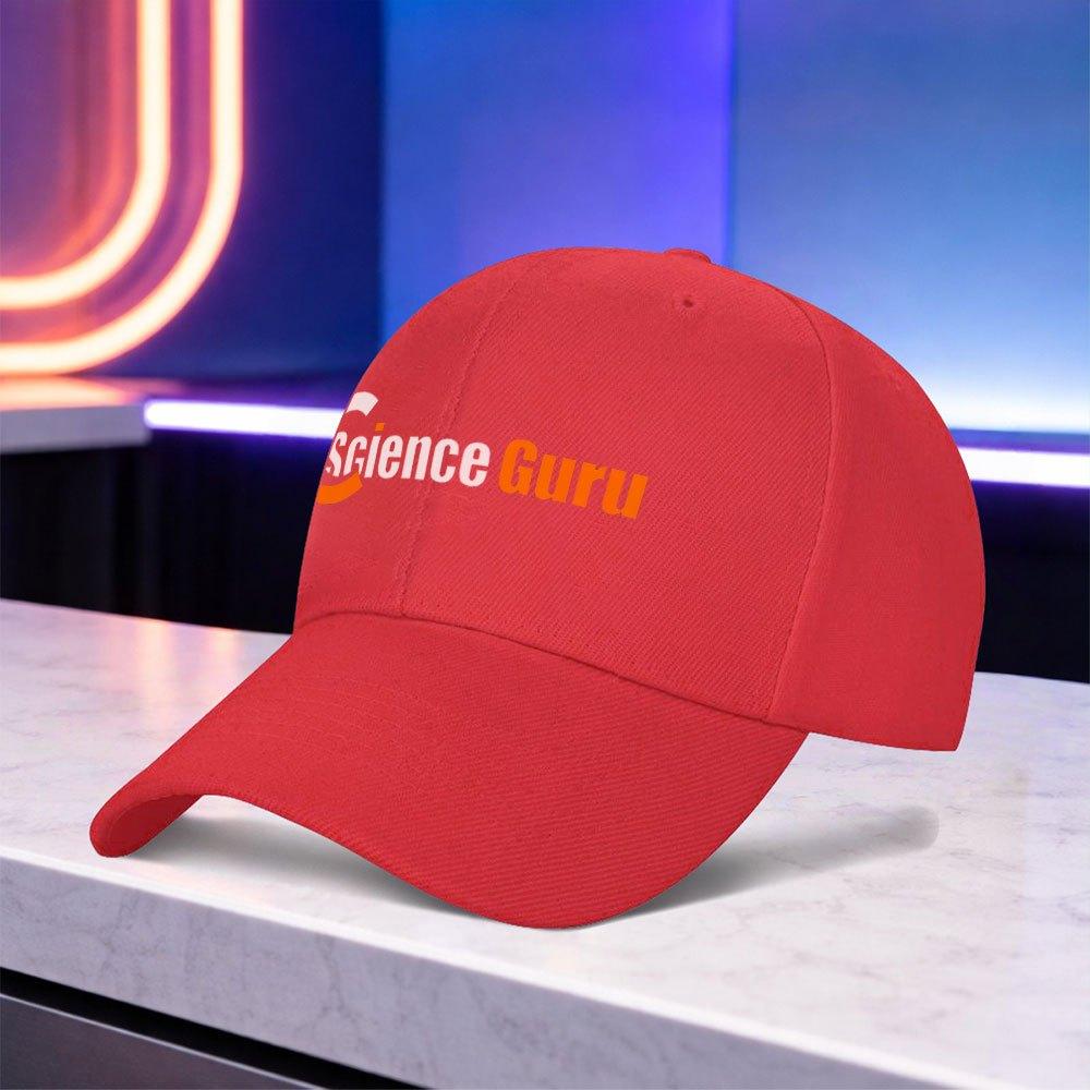 Science Guru Printed Lightweight Baseball Cap for Unisex Women
