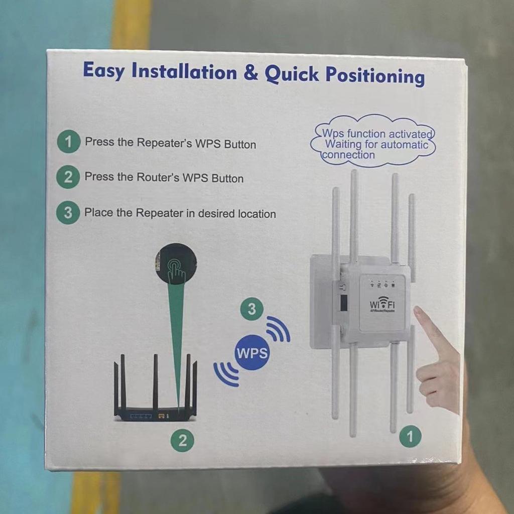8-Antenna WiFi Range Extender & Signal Amplifier
