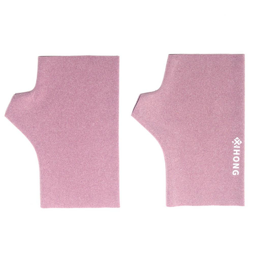 1 Pair Solid Color Wool Fingerless Gloves Women Open Finger Mittens New Nail Art Glove