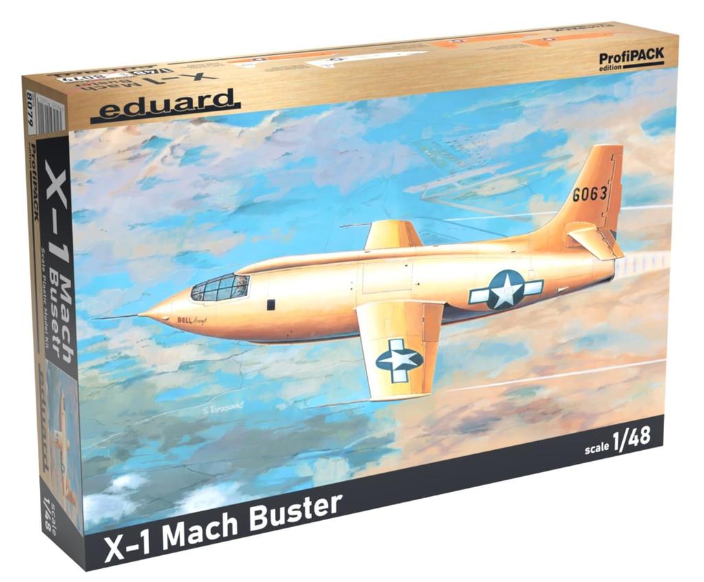 Eduard US Air Force Bell Mach Buster Profipack Plastic Model EDU8079 1/48 X-1