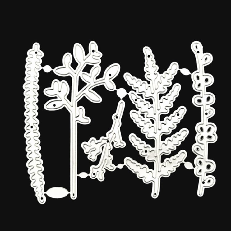 Coral Seaweed Craft Cutting Dies for DIY Scrapbooking Photo Festival Decoration