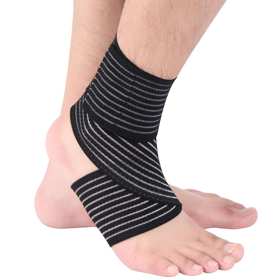 1Pcs High Elastic Ankle Braces Compression Straps for Running Jumping Rope Sprain Protection Men Women