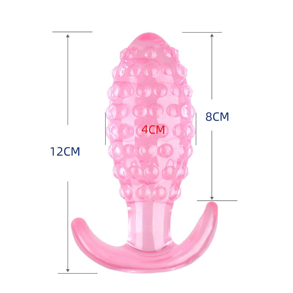 Soft Spike Wearable Jackfruit Butt Plug - Alternative Anal Toy for Women