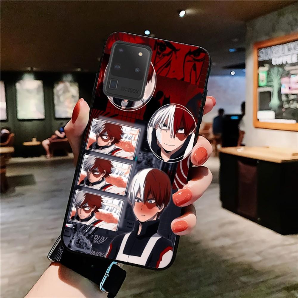 My Hero Academia Shoto Todoroki Handyhülle Für Samsung S 9 10 20 21 22 23 30 23 24 plus lite Ultra FE S10lite Fundas