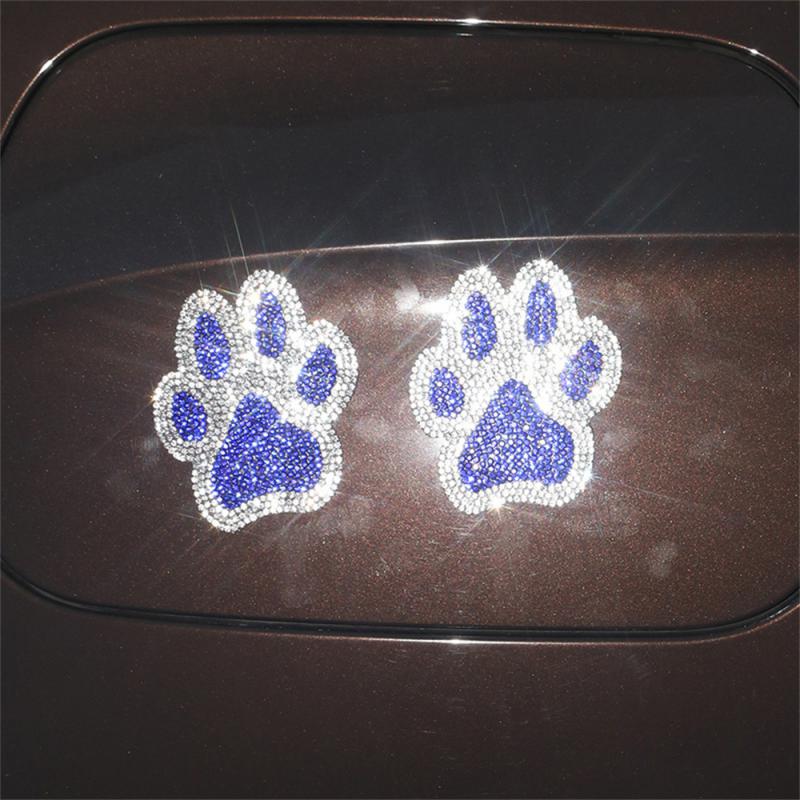 1~5PCS Dog Claws Bear Paw Stickers Colorful Stable Safety Material Car Accessories Car Body Sticker Universal