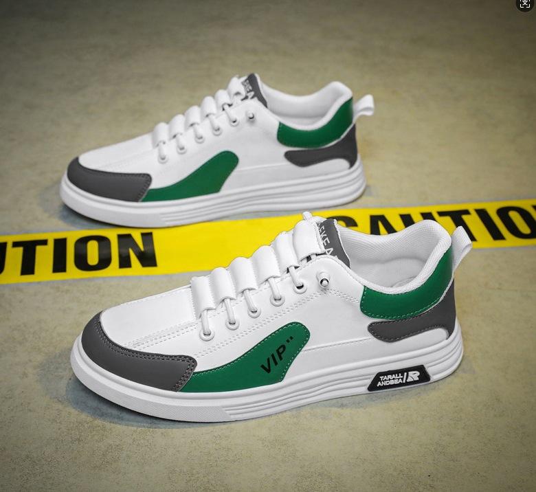 

Повседневная мужская обувь весна и осень новые дышащие спортивные универсальные туфли для серфинга повседневная обувь мужские эластичные маленькие белые туфли 44 зелёный