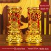 Smokeless Crystal Candle for Buddha Offerings, Housewarming, or New Year Celebrations - Windproof Red Butter Lamp