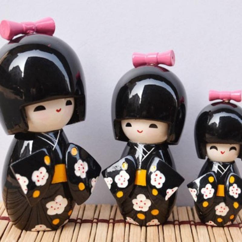 

Japanese Kimono Doll Puppet Japanese Style Small Colorful Doll Model Small Ornament Little Colorful Kids Children s Toys Gifts 3PCS Set