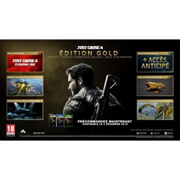 JUST CAUSE 4 Gold Edition Jeux Xbox One