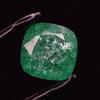 Natural Green Emerald Loose Gemstone Quality 54 Ct Cushion Cut for Jewelry Making and Crafts