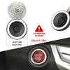 Diamond-Studded Push-to-Start Joystick Cover with Golf Club Design – Creative Car Gear Knob Decoration