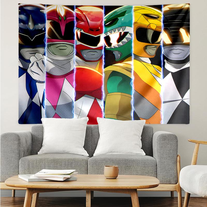 1PC Rangers Team-up K-pop Music Group Tapestry Accessories for Bedroom,Livingroom, Dormitory Room Wall Decor Fan Birthday Gifts