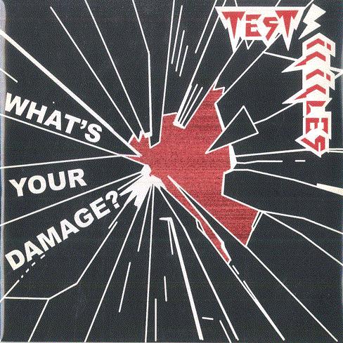 

7inch Record TEST ICICLES Whats Your Damage Alan Braxe F RUG217X DOMINO 2006 UK Rock Used