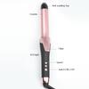 2024 Popular Portable Mini Hair Curler 2 In 1 Ceramic Flat Iron Rotating Hair Curler