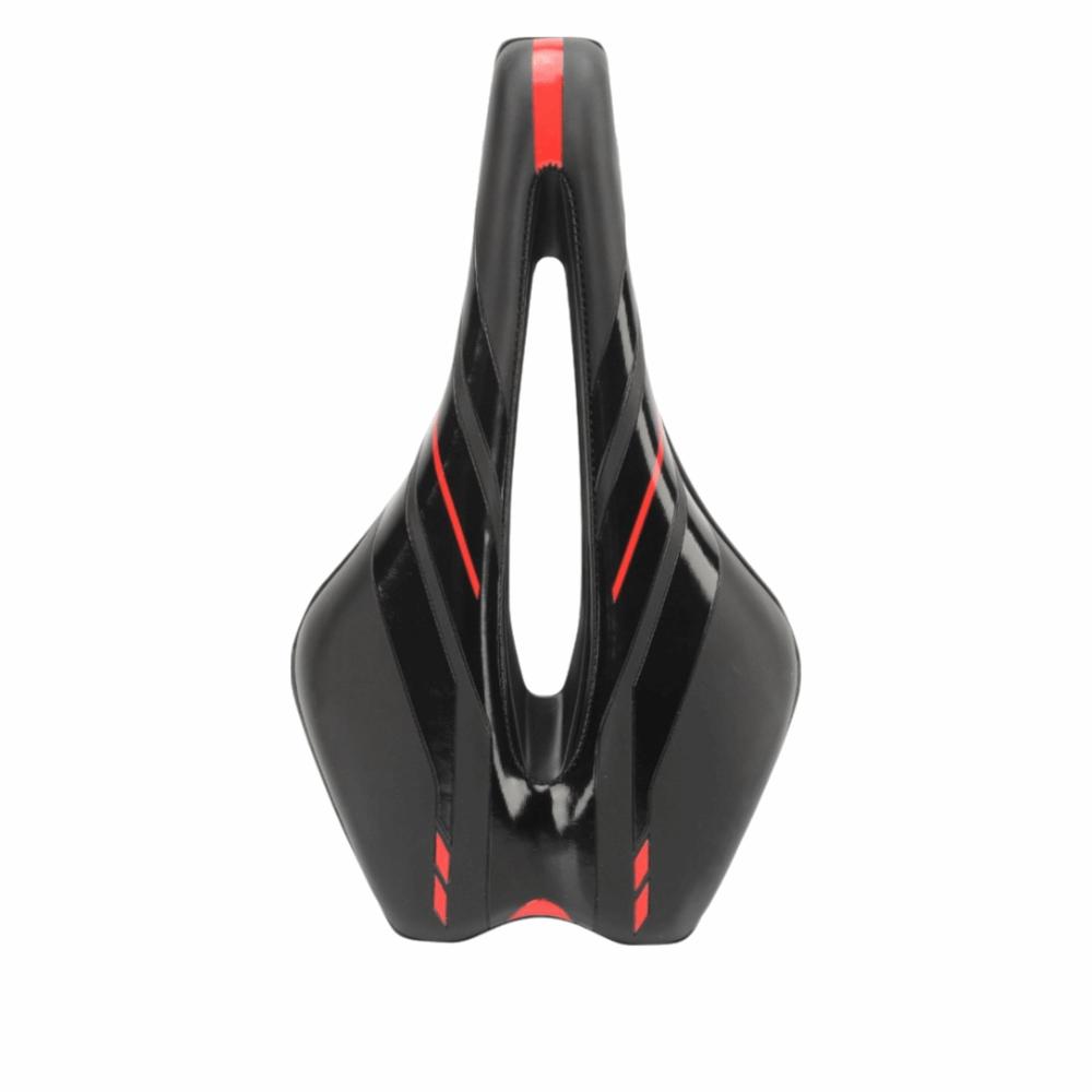 PC and Silicone Bike Seat Soft Breathable Bicycle Saddle Ergonomic Hollow Bicycle Saddle Replacement Mountain , Road Bike