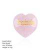 30mm Natural Crystal Rose Quartz Heart Shape Engraved Mother Healing Crystals Palm Stones Ornament Home Decor Family Member Gift