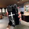 Gothic Cyber Sigil Cross Phone Case For Samsung S 24 Fe 25 Ultra Plus 20 Lite 21 30 22 23 24 22 Ultra 5G Fundas