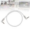 90 Degree Angle Stereo Auxiliary Cord Stereo Sound Support Male To Male Aux Cable  for Headphone