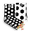 Athletic Event Gift Wrapping Kits Kraft Paper Bags and Soccer Field Designs Stickers Handmade Party Supplies