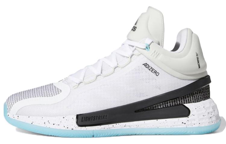 Adidas D Rose 11  White Black Speckled  FX6539 42