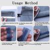 Washable Pants Hem Tape Self Adhesive Trouser Edge Paste Durable Fabric Fusing Tape  Jeans Hemming