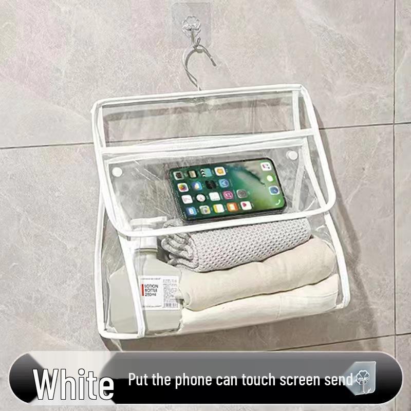 Waterproof Hanging Bath Bag for Toiletries and Clothes - Large Capacity