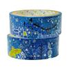 Sealido Made in Japan Kenji Miyazawa Foil-Stamped Kirapika Masking Tape, Night on the Galactic Railr