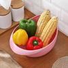 Kitchen Drain Basket Fruit Bowl Plastic Rice Washing Bowl Colander Rice Bowl Strainer Basket Homes Kitchen Organizers