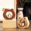 Wall Hanging Cat Wooden Doorbell Solid Wood Door-sucking Doorbell Entrance Chime  Apartment