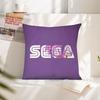Pillow Case Square Pillow Cushion Cover Bedroom Sofa Room Decoration Casual S-Sega Pillow Cover