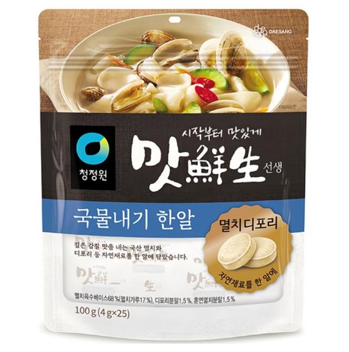 Matseonsaeng Anchovy Deep Sea Fish Stock 100g – Easy-to-use Broth for Soups & Stews