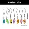 Creative Cat Keychain Soft Resin Key Holder Multifunctional Phone Charm Suitable for Everyday Use and Special Occasions