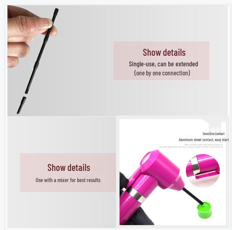 Microblading Pigment and Nail Art Glue Vibration Mixer