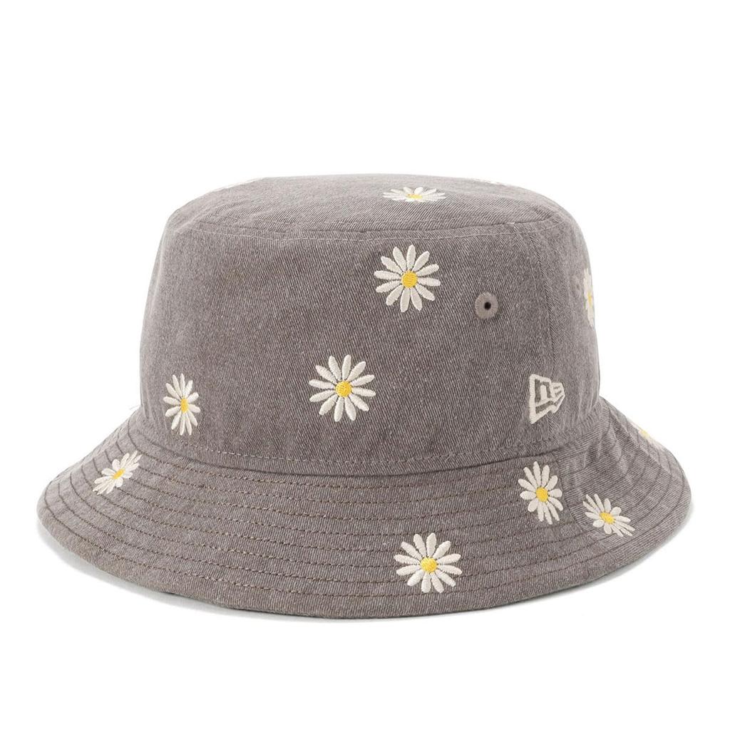 NEW ERA Hat Bucket01 Flower Embroidery Brown 15196126 NER36C4991 L/XL