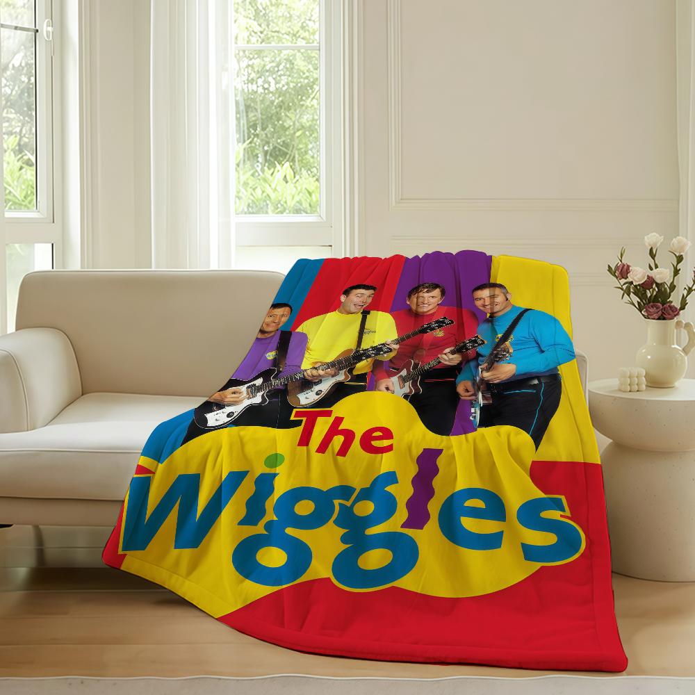 

Music group The Wiggles Blanket For Sofa Office Bed Plane Travel Sleep Read Relax Camping Soft And Warm 30x40in