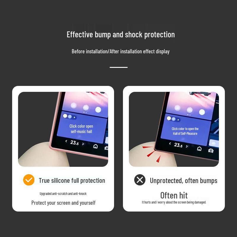 Neta X Car Central Navigation Screen Silicone Protective Frame