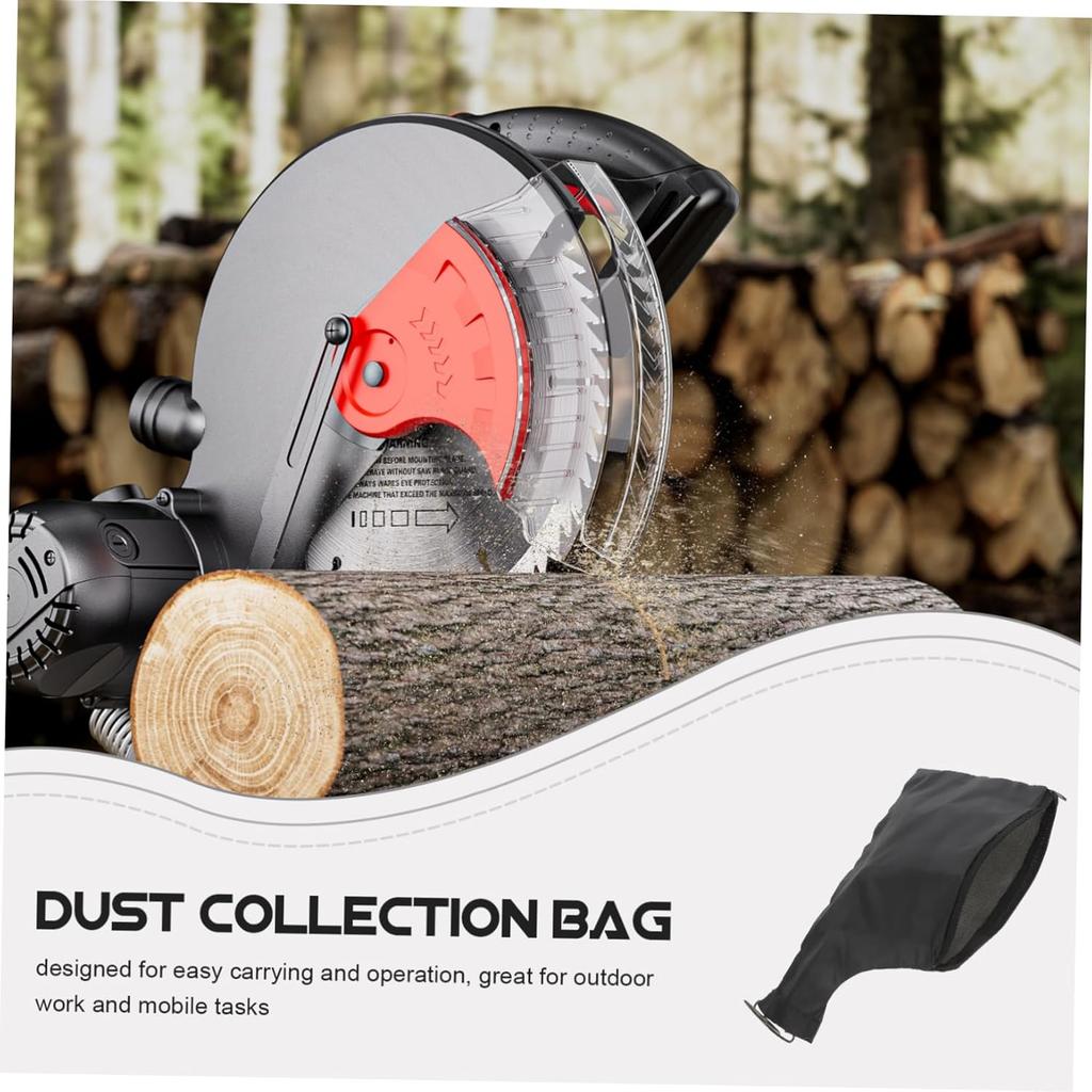 Circular Saw Dust Collection Bag Power Tool Dust Bag Industrial Dust Cover for Cutting Machine Accessories