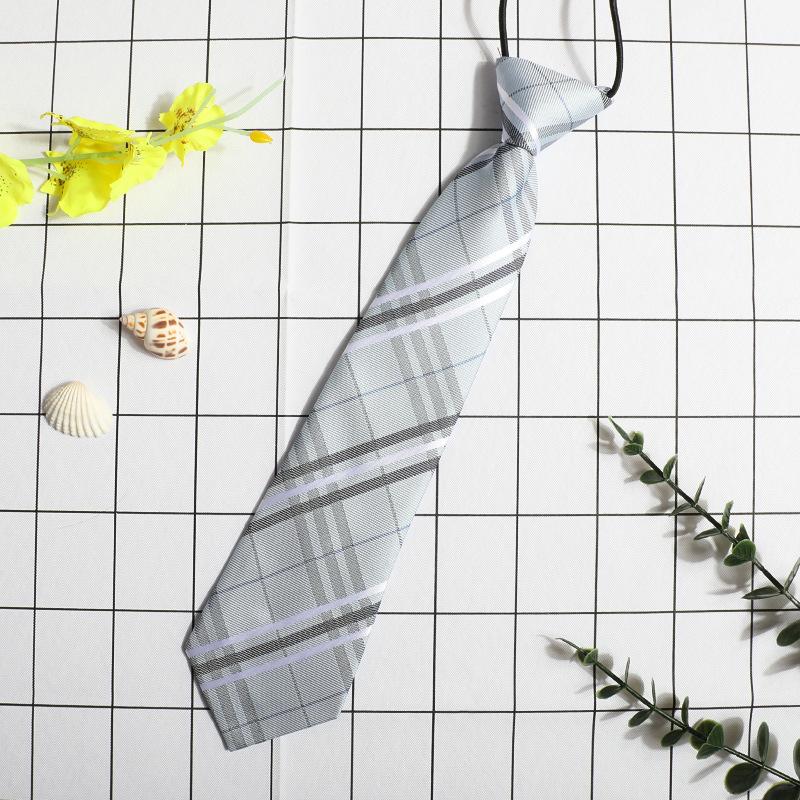 Jk Small Tie Female College Style Lazy Japanese Plaid Uniform Shirt Tie Student Ins Men'S And Women'S Short Styles Free Of Charge