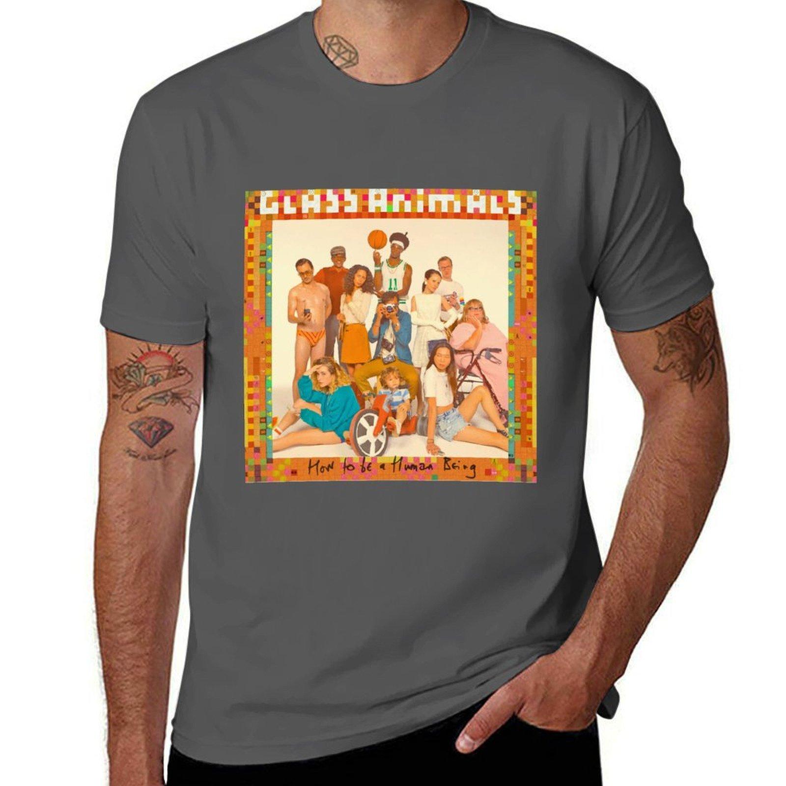

htbahb glass animals TShirt Plus Size Lightweight Tee Shirt 4XL