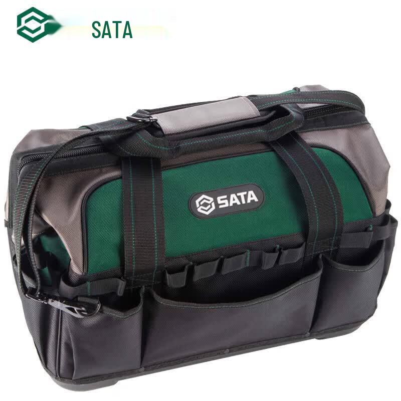 SATA 95195 Professional Plastic Bottom Tool Bag 20 inches