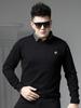 European Style Round Neck Knit Sweater for Men, Faux Two-Piece, 2025 Autumn and Winter New Long-Sleeve Warm Sweater for Men