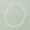 geegee white jelly clear necklace
