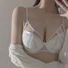 Pure Sexy EU/US Style Thick Push-Up Bra: Enhances Small Bust, Anti-Sagging, with Underwire and Side Support.