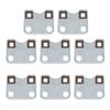 10pcs Professional Engine Push Rod Guide Plate Gasoline Engine Generator Accessory for 168F